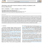 Climatology and trends of annual maximum subdaily precipitation in the Western United States