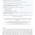 Regional-scale Field-level Estimation and Mapping of Tillage Practices in Areas with Crop Diversity